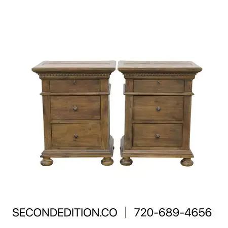 Restoration Hardware St James Nightstands (Was 3000)