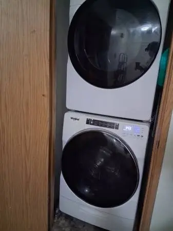 Whirlpool washer and dryer ***stackable or side by side ***