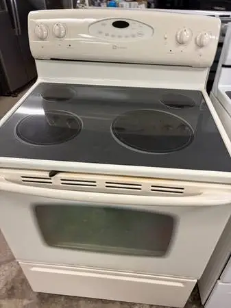 Maytag Bisque Smooth Top Stove