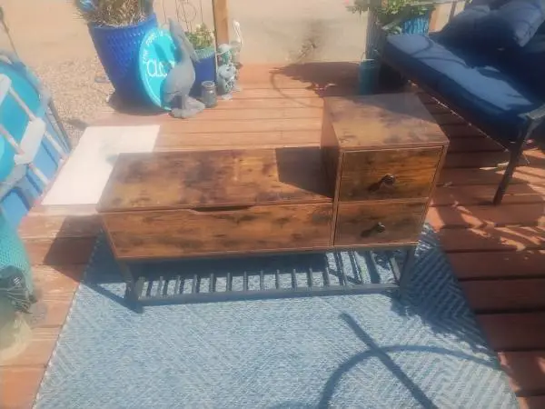 New entryway bench