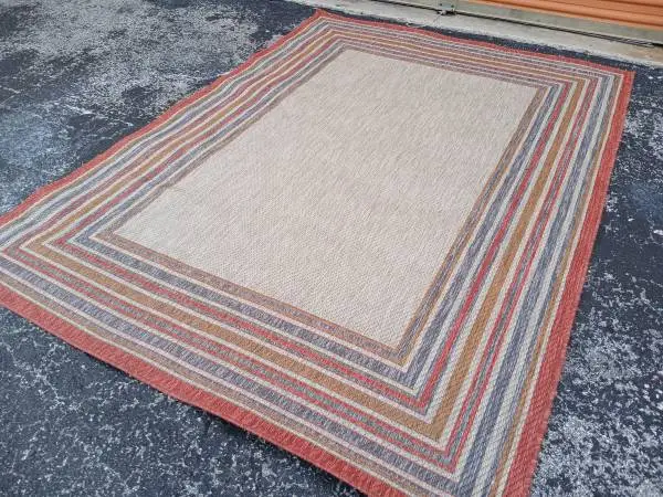New Area Rug Allen Roth 5x7 retail$239 Stylish