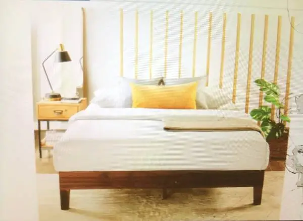 Solid WOOD Platform Bed frame by Mellow