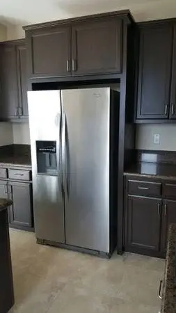 Whirlpool side by side fridge