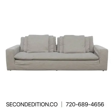 Restoration Hardware Cloud Bench-Cushion Sofa & Ottoman Set (Was 10000