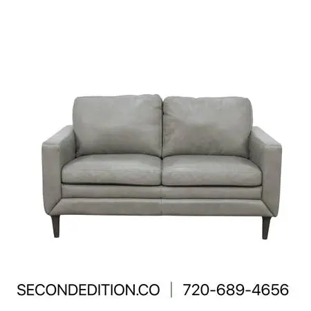 Chateau d’Ax CE36 Leather Loveseat (Was 1400)