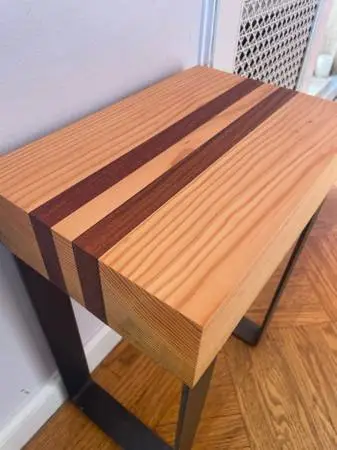 Small Bench or Table with Inlay