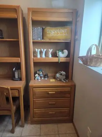 Stanley Bookshelf 3 Drawer Chest