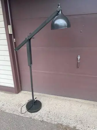 BEAUTIFUL INDUSTRIAL LAMP 69 Inches TALL