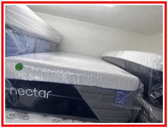 TWIN XL NECTAR LUXE HYBRID MATTRESS & BOX SPRING BED SET