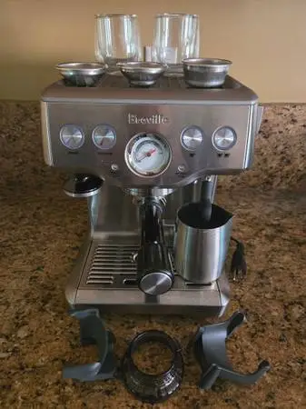 Breville BES840XL Infuser Espresso Machine, Brushed Stainless Steel