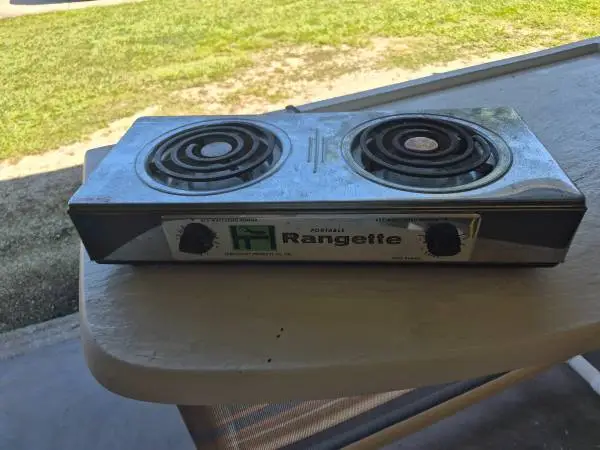 RANGETTE 2 BURNER PORTABLE STOVE