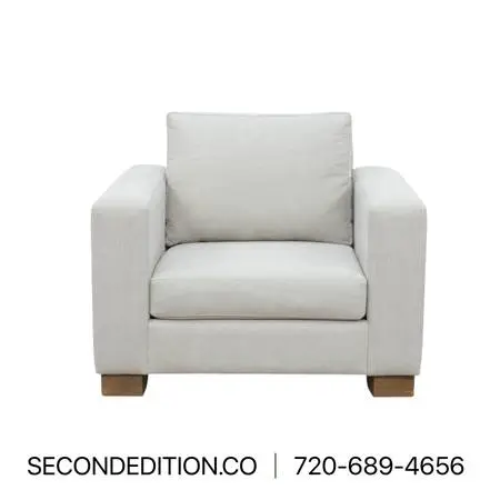 Medley Rio Natural Latex Chair & Ottoman (Was 3450)