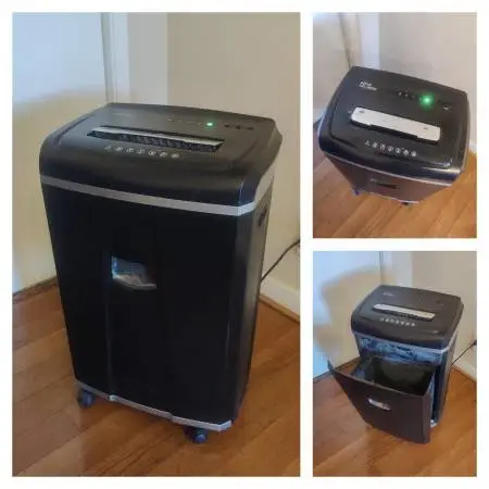 WILL DELIVER Large 16 sheet Paper /DVD Cross Cut Shredder Ativa HD1600