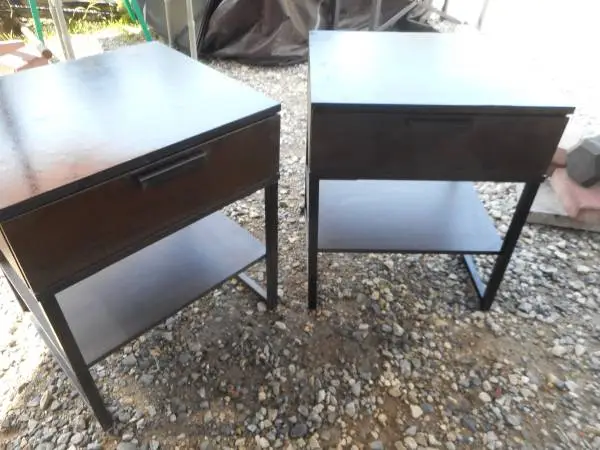 Set Two Modern Lamp Tables
