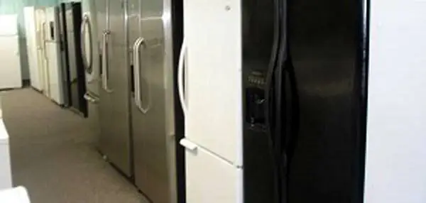 Side by side refrigerator fridges Stainless steel, white, & more