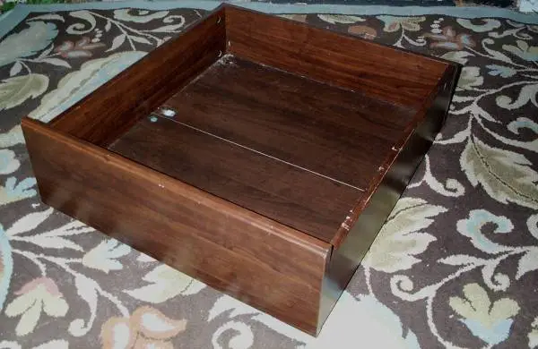 DRAWER ON WHEELS under bed Clothes STORAGE Organizer Wood Cabinet