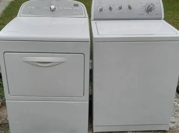 WHIRLPOOL WASHER  AND ELECTRIC DRYER