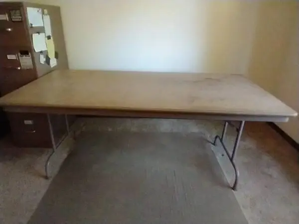 Craft or DIY folding table.