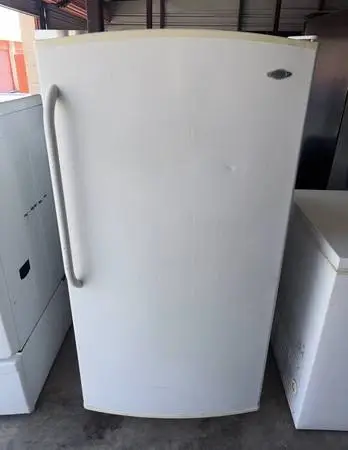 White Maytag Standing Freezer