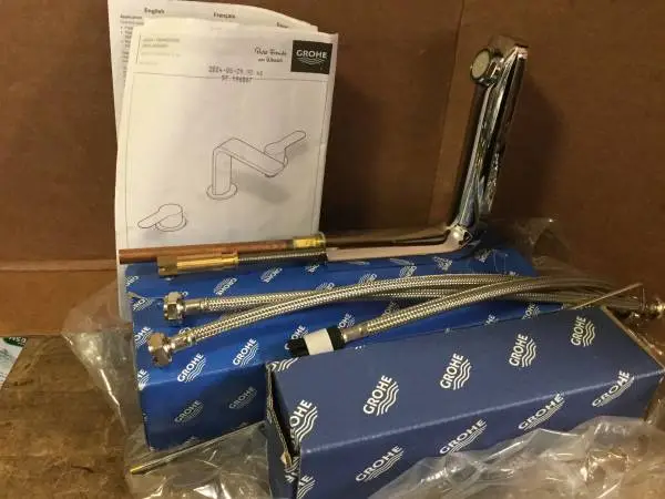 Grohe M-Size Bathroom Faucet with Fixed Spout New Never Installed...