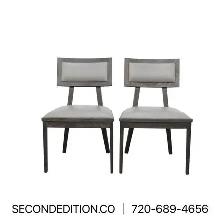 Brownstone Furniture Leather Dining Chairs (Was 1000)