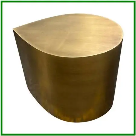Jonathan Adler Brass Teardrop Side Table