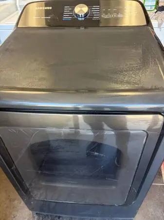 2020 Steam  Black Samsung HE Dryer