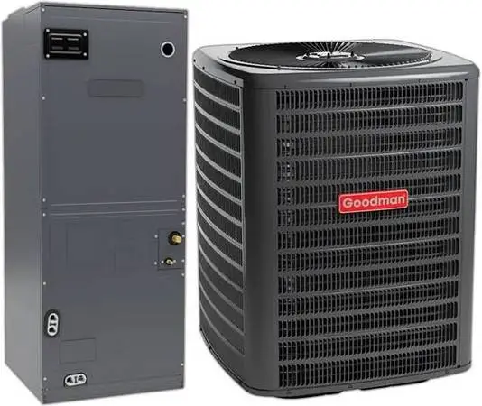 GOODMAN 4.0 TON 14.3 SEER2 AC SYSTEM WITH AIR HANDLER - MULTI-POSITION