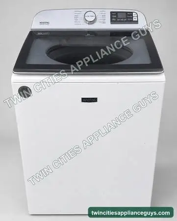 Clean & Tested Maytag 5.3 Cu Ft Smart Top-Load Washer — White — $300