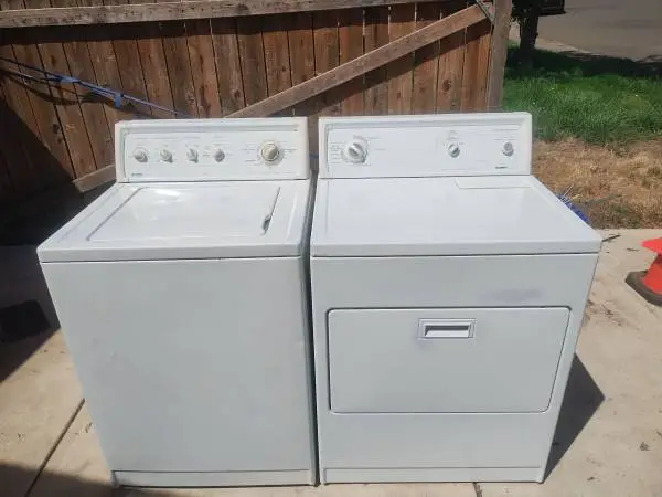 Kenmore washer dryer set