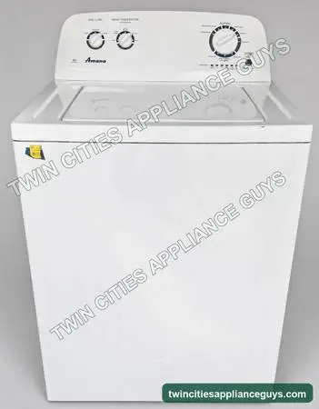 Clean & Tested Amana 3.5 Cu Ft Top-Load Washer with Agitator — White — $150