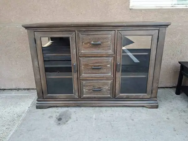 Beautiful solid TV stand or console table 54 W 18 D 36 H