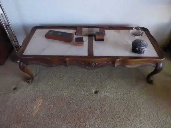 Marble Top Coffee Table