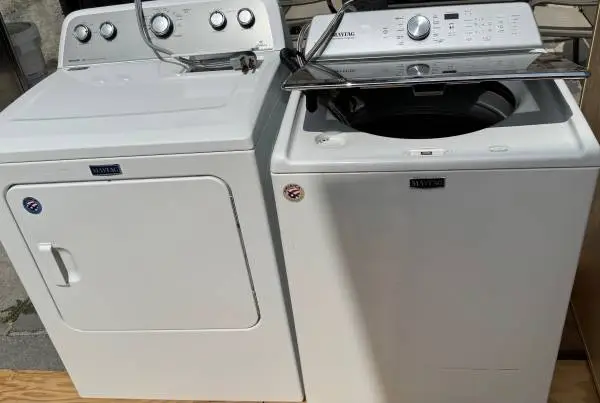 Maytag Bravos MCT Washer & Dryer Set