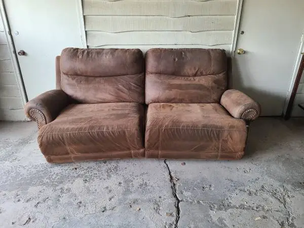 Well Loved Reclining Sofa