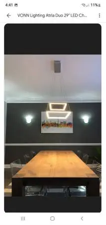 Stunning Modern floating ligjting