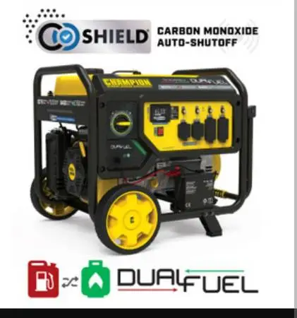 Champion 7500W Dual Fuel Generator