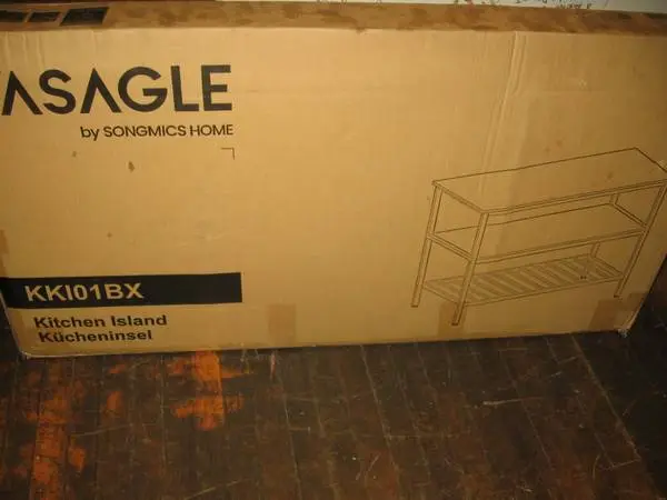 KITCHEN ISLAND NEW--Retails $120 Only $60