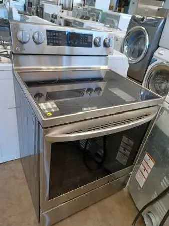 LG Electric Range Stove Stainless Steel