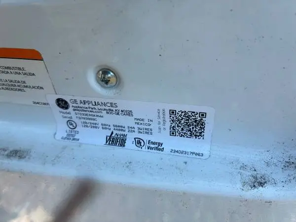 Used dryer in good condition by Ge