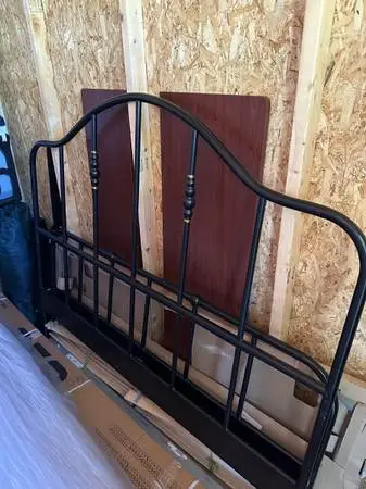 IKEA Queen Bed Frame and Mattress