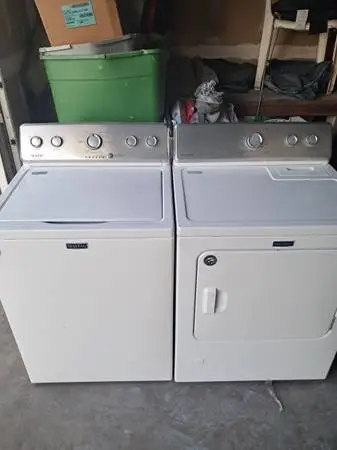 MAYTAG WASHER AND GAS DRYER CAN DELIVER