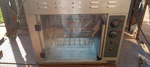 8 bird rotisserie oven