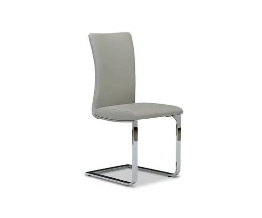 HUGE DEAL on a Set of 8 Leather Dining Chairs by Scandinavian Design