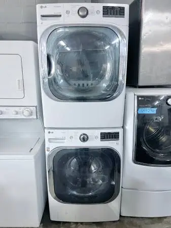 LG Front Load Washer WM8000HW , Dryer DLGX8001W , 29 Inch