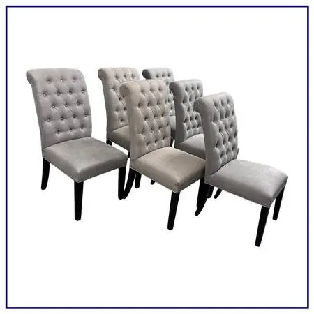 Restoration Hardware Bennett Dining Side Chairs, Set Of Six. Estimate