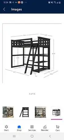 2 loft beds $225each