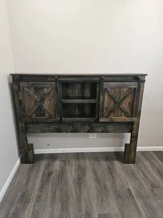 Full size headboard