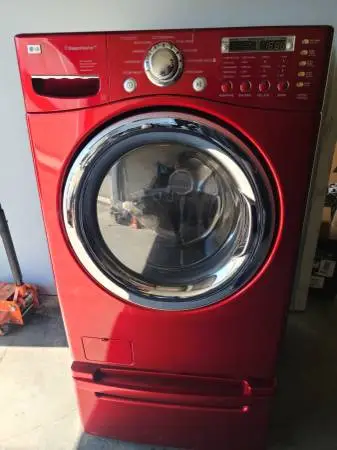 LG front load washer.