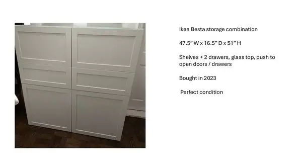 IKEA besta storage combo